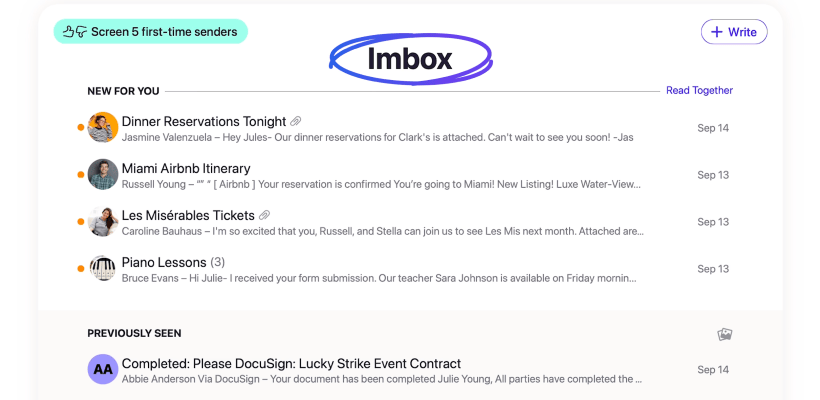 HEY’s official product overview: an email product at the centre of the 2020 App Store dispute.