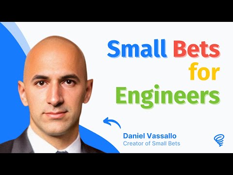Video thumbnail: Small Bets for Engineers 💰 — with Daniel Vassallo
