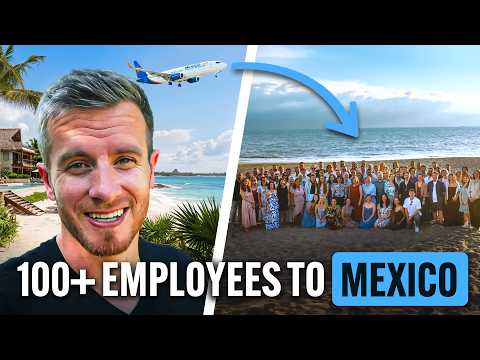 Video thumbnail: I Flew My 100+ Employees To Mexico (Here's Why)